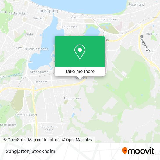 Sängjätten map