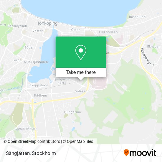 Sängjätten map