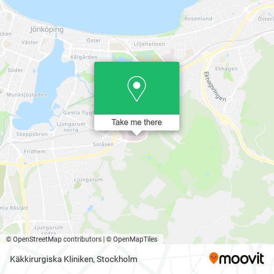 Käkkirurgiska Kliniken map