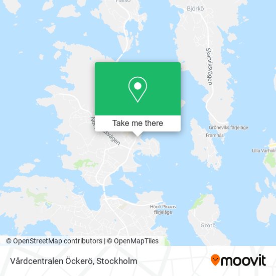 Vårdcentralen Öckerö map