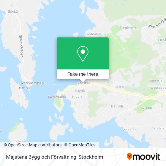 Majstena Bygg och Förvaltning map