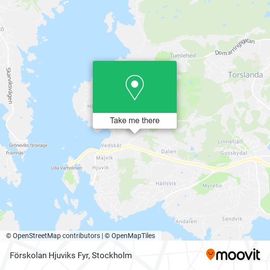 Förskolan Hjuviks Fyr map