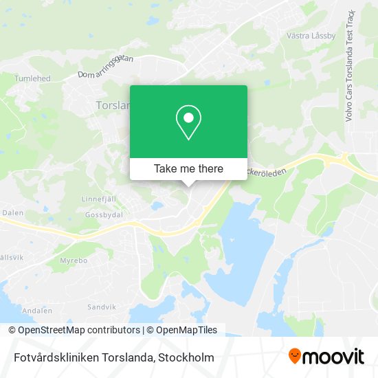 Fotvårdskliniken Torslanda map