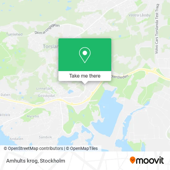 Amhults krog map
