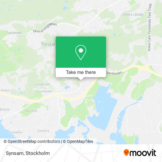 Synsam map