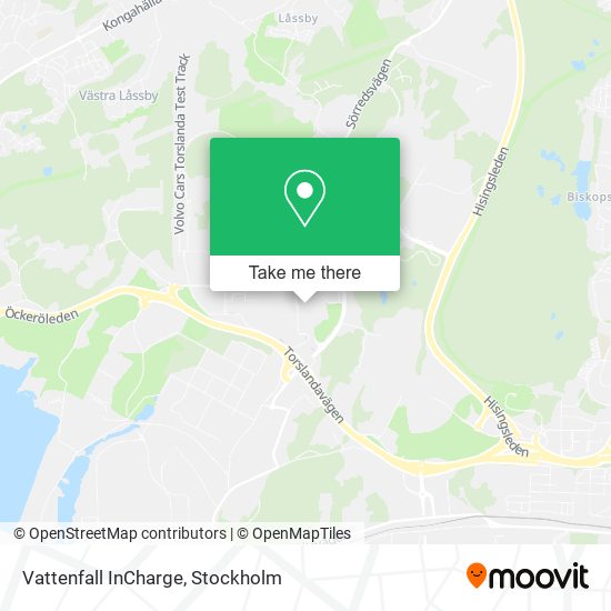 Vattenfall InCharge map