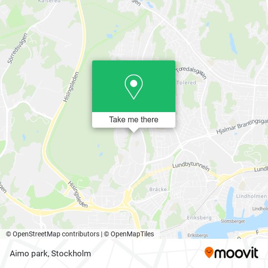 Aimo park map