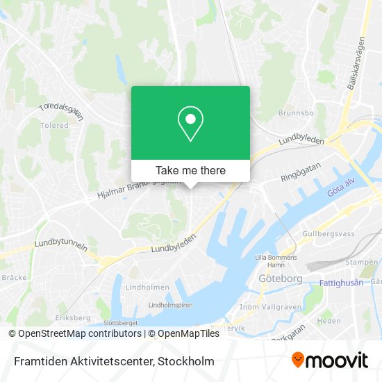 Framtiden Aktivitetscenter map