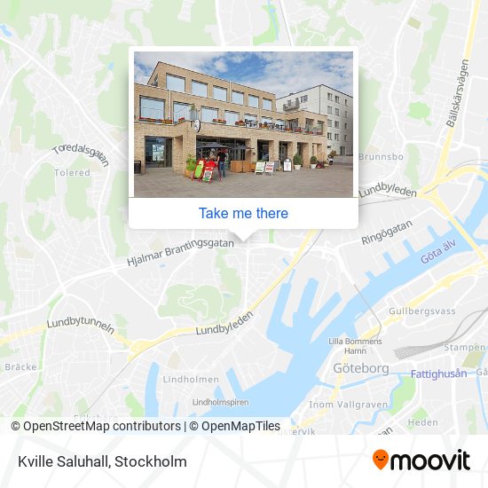 Kville Saluhall map