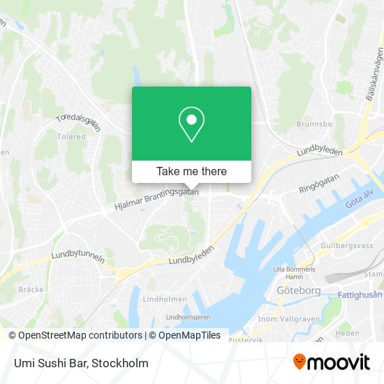 Umi Sushi Bar map