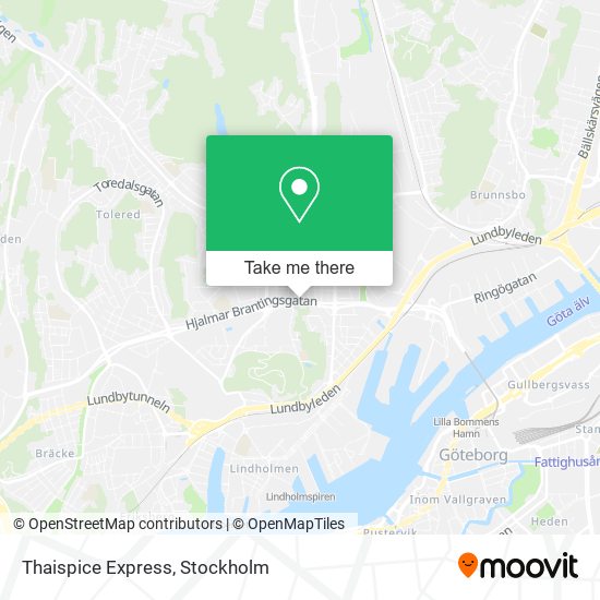 Thaispice Express map