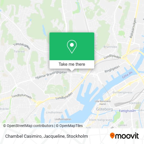 Chambel Casimiro, Jacqueline map