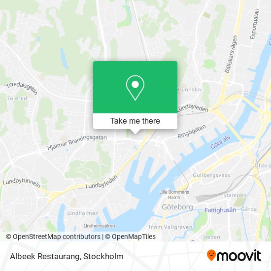 Albeek Restaurang map