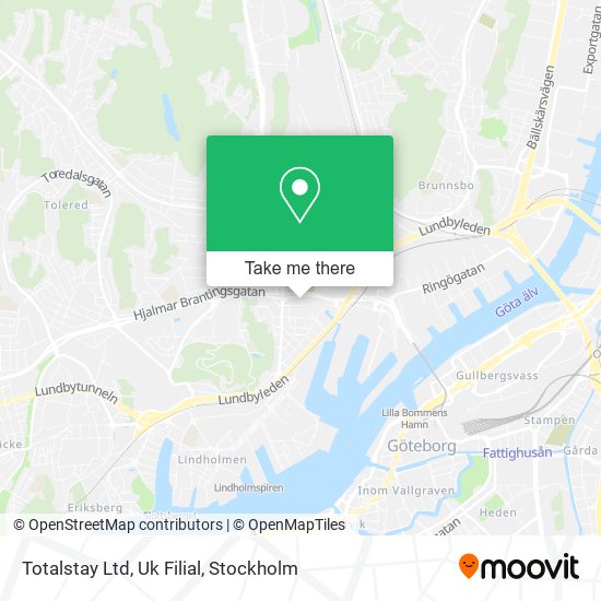 Totalstay Ltd, Uk Filial map