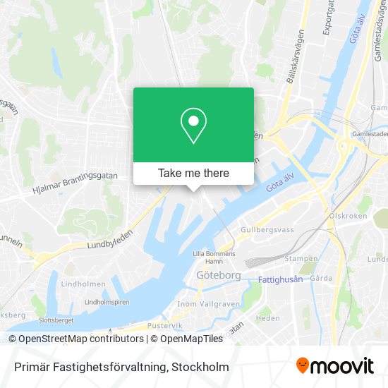 Primär Fastighetsförvaltning map