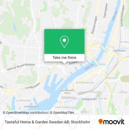 Tasteful Home & Garden Sweden AB map