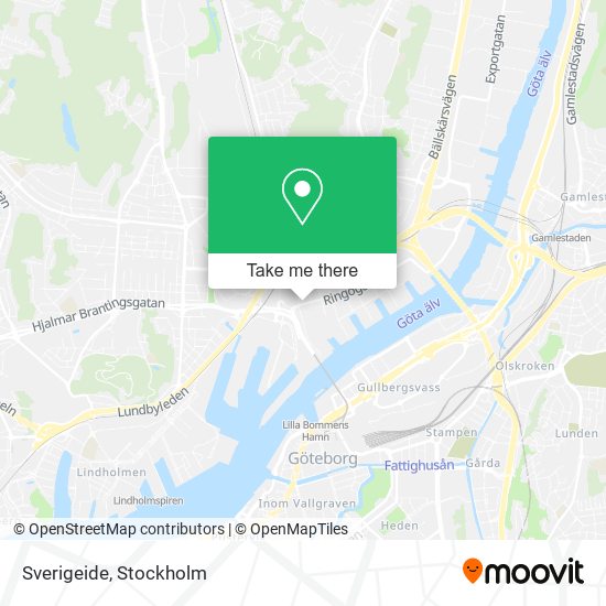 Sverigeide map