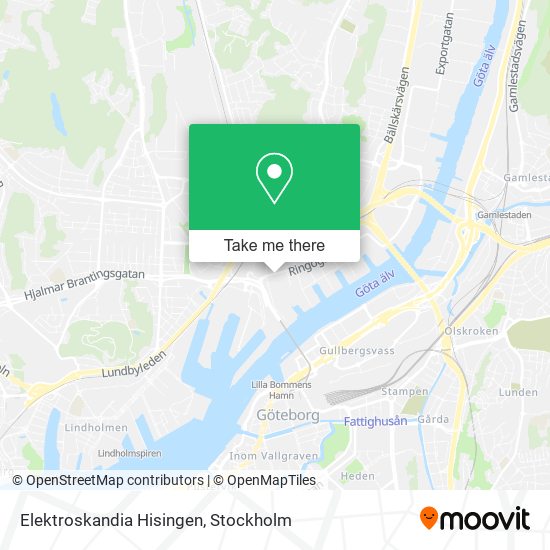 Elektroskandia Hisingen map