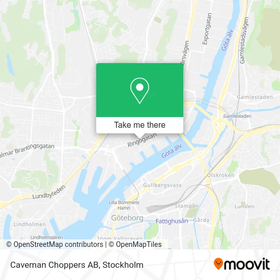 Caveman Choppers AB map