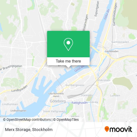 Merx Storage map