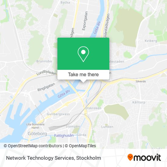 Network Technology Services map