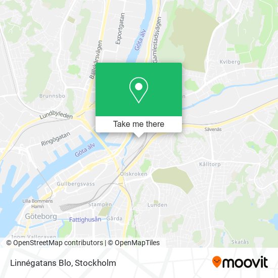 Linnégatans Blo map