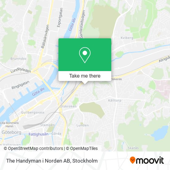 The Handyman i Norden AB map
