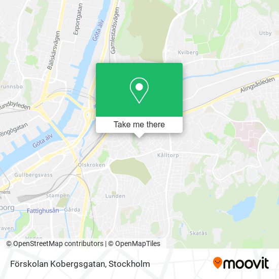 Förskolan Kobergsgatan map