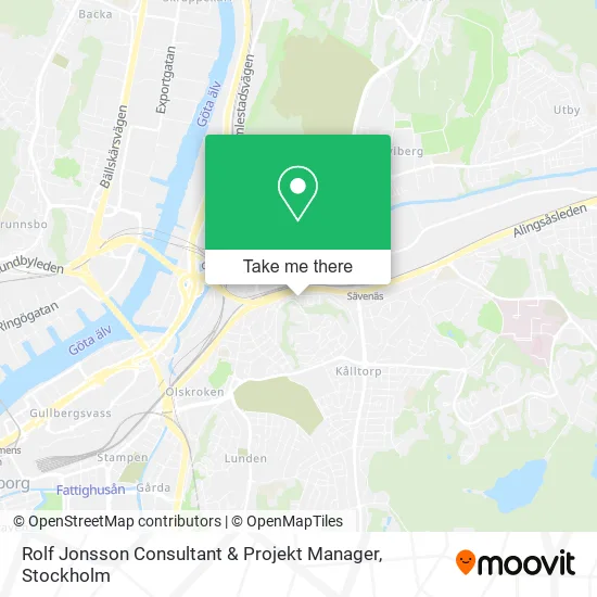 Rolf Jonsson Consultant & Projekt Manager map