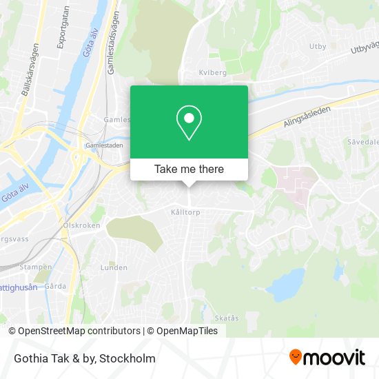 Gothia Tak & by map