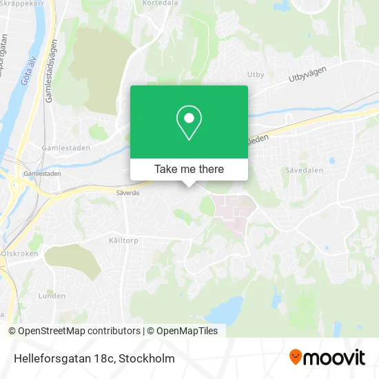 Helleforsgatan 18c map