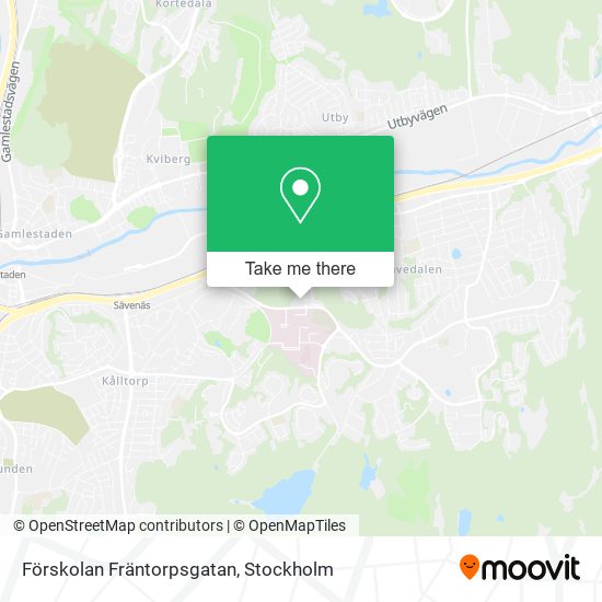Förskolan Fräntorpsgatan map
