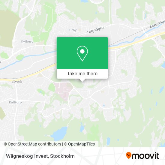 Wägneskog Invest map