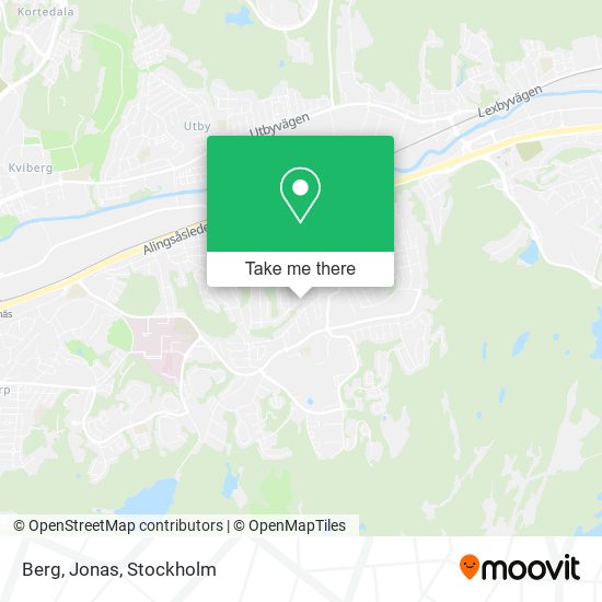 Berg, Jonas map
