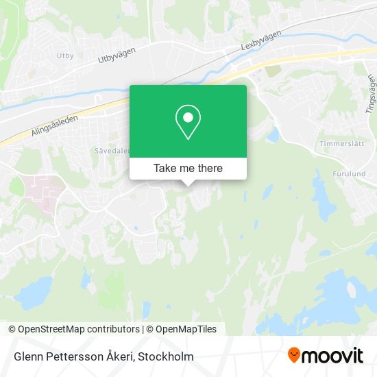 Glenn Pettersson Åkeri map