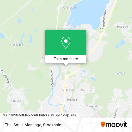 Thai Smile Massage map