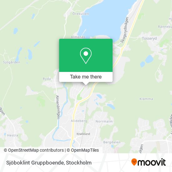 Sjöboklint Gruppboende map