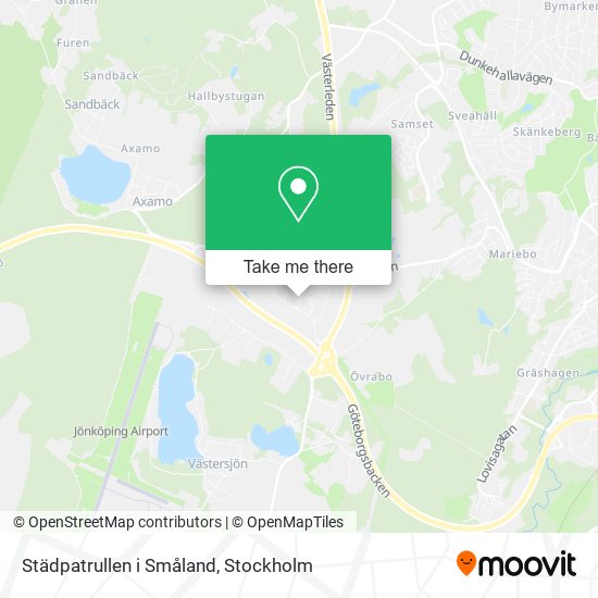 Städpatrullen i Småland map