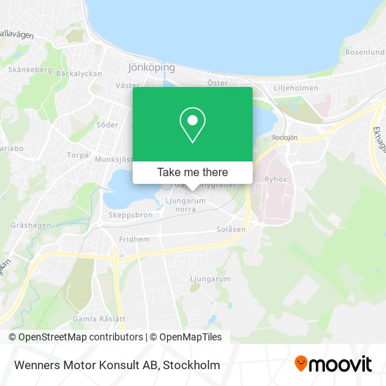 Wenners Motor Konsult AB map