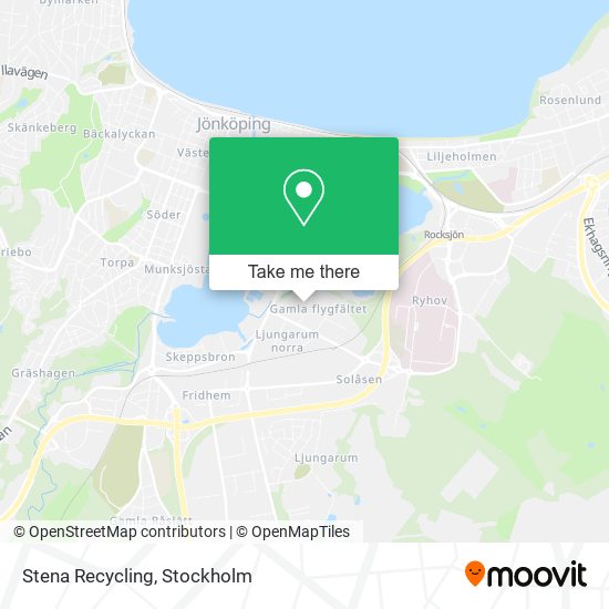 Stena Recycling map