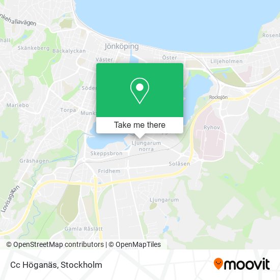 Cc Höganäs map