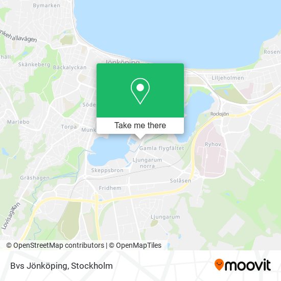 Bvs Jönköping map