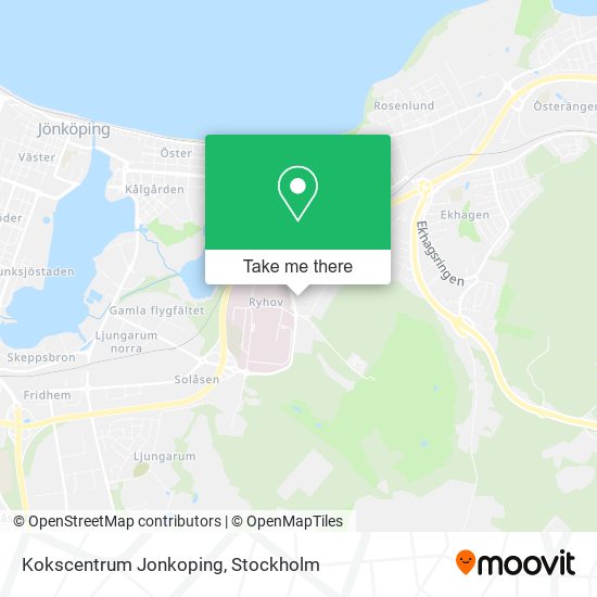 Kokscentrum Jonkoping map