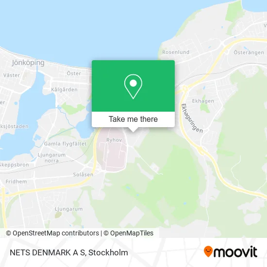 NETS DENMARK A S map