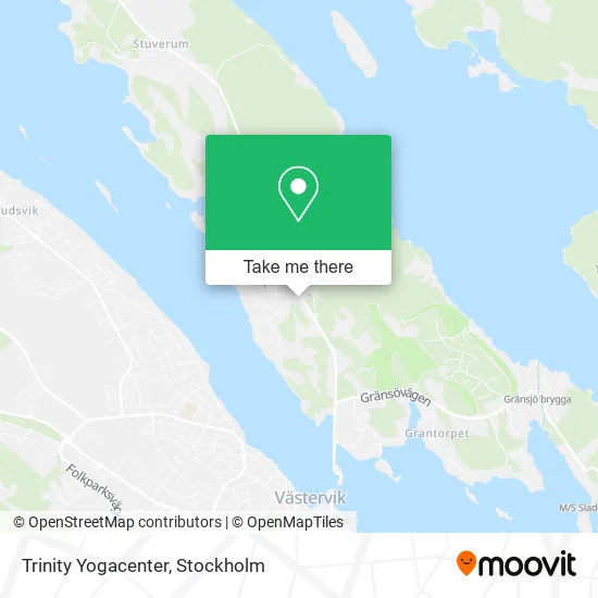 Trinity Yogacenter map