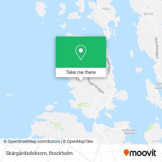 Skärgårdsdoktorn map