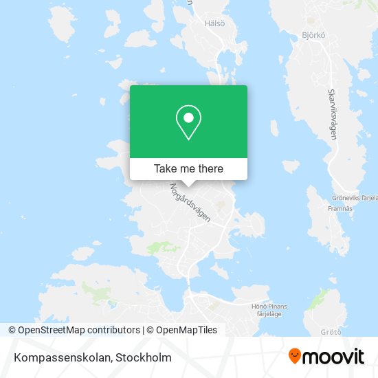 Kompassenskolan map