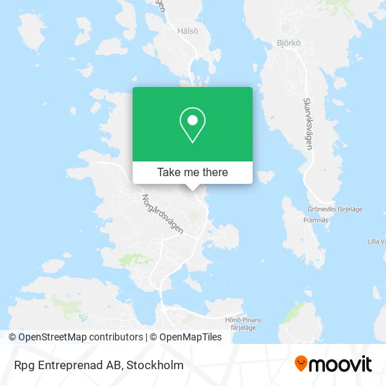 Rpg Entreprenad AB map