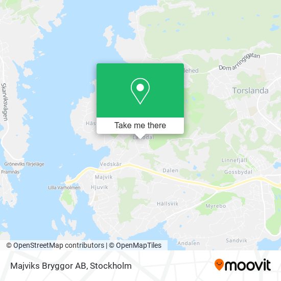 Majviks Bryggor AB map