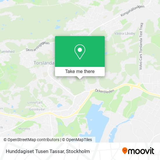 Hunddagiset Tusen Tassar map